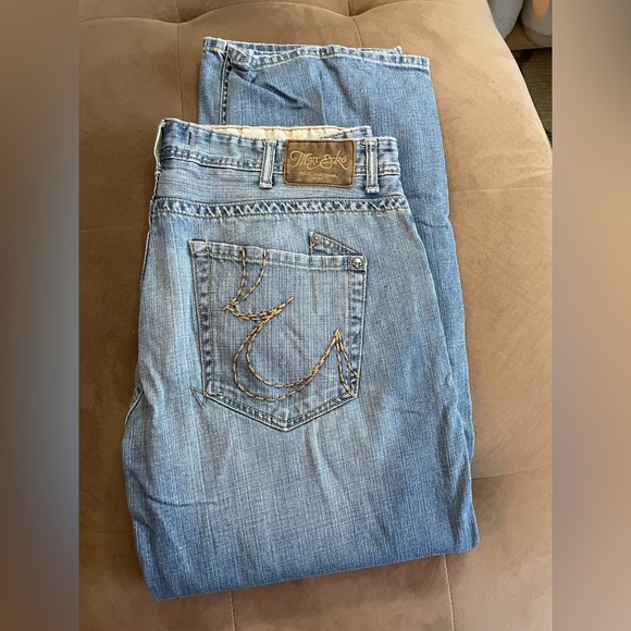 Mens Mark Ecko vintage denim jeans W40 plus big and tall - Picture 3 of 9